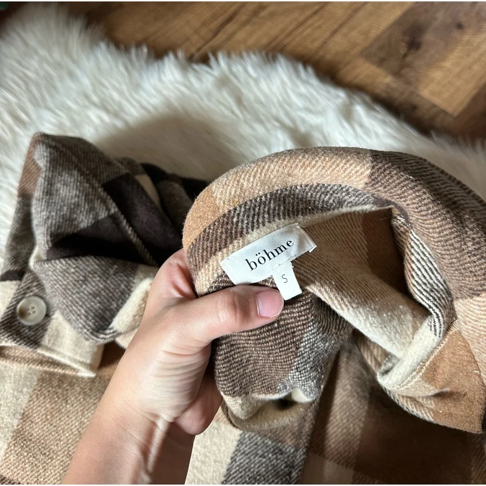 BÖHME Plaid Shacket/Jacket - Picture 3 of 3